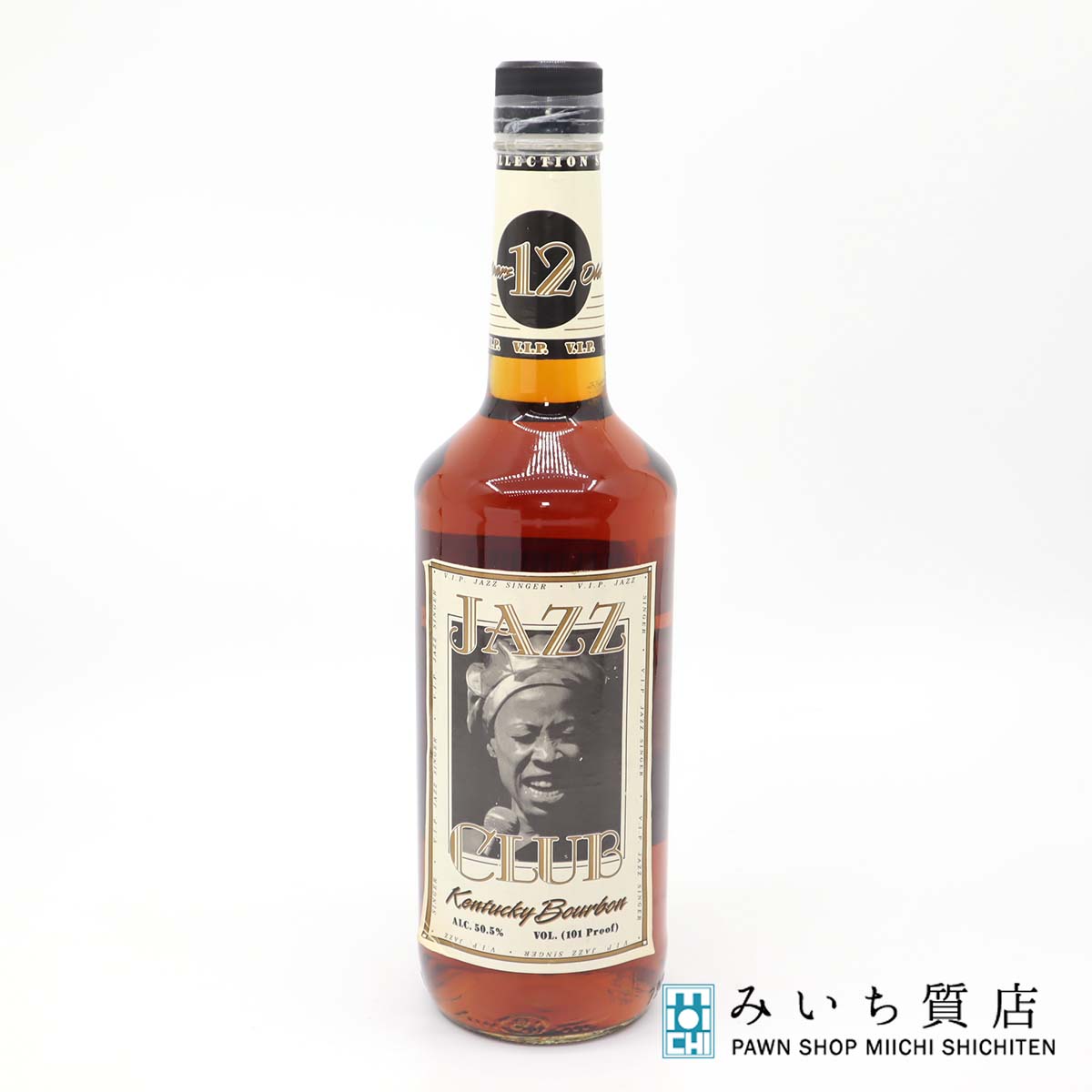 質屋 お酒 未開栓 ウィスキー JAZZ ジャズ クラブ 12年 VIP ビップ ケンタッキー バーボン 750ml 50.5％ 23k353-31 みいち質店