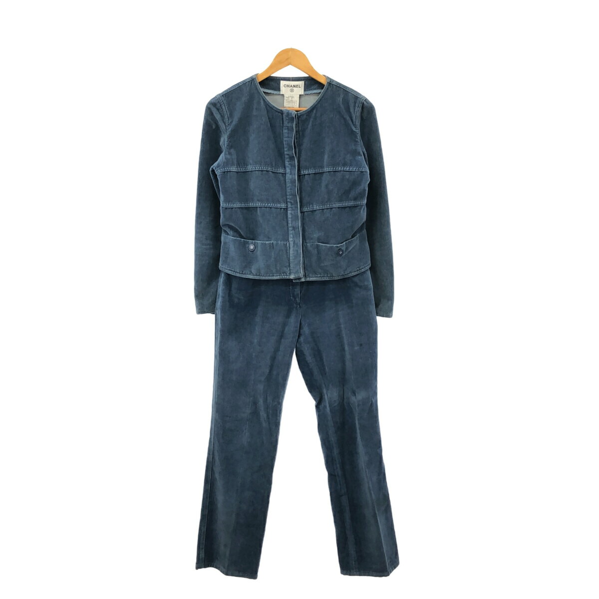 楽天市場】シャネル パンツ(スーツ・セットアップ|レディース 楽天市場】シャネル パンツ(スーツ・セットアップ|レディース