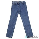 質屋 未使用 CHANEL シャネル デニム ジーンズ ジーパン パンツ ボトムス ボア ココマーク P74543 サイズ42 レディース 24K1032-1 ...