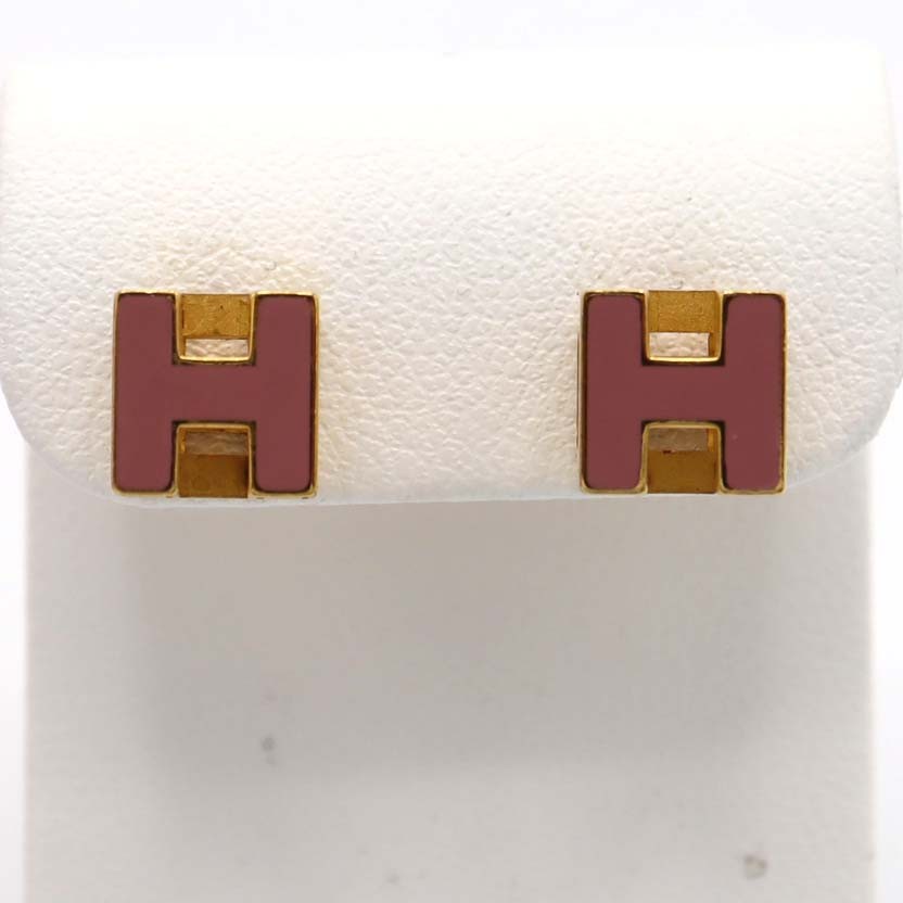 みいち質店の質屋 HERMES エルメス ピアス カージュ ド アッシュ キューブ Hキューブ ピンク アクセサリー H17933 みいち質店｜アングル2