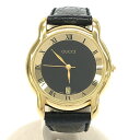 質屋 稼働 腕時計 GUCCI グッチ 5100M クォーツ デイト メンズ SS 黒色文字盤 2025.2電池交換済 箱有 H3798-1-1 みいち質店(2)