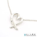 質屋 TIFFANY&Co. ティファニー ラビングハート ネックレス パロマピカソ Ag925 約2.3g シルバー アクセサリー レディース 袋有 H185...