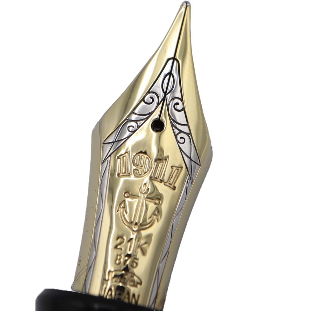 質屋 SAILOR セーラー 万年筆 キングプロフィット エボナイト 21K B 金 ゴールド 筆記用具 筆記未確認 H1811-3 みいち質店