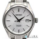 質屋 腕時計 稼働 SEIKO セイコー プレサージュ 6R15-0A40自動巻き 裏スケ シルバー色文字盤 箱有 ok124 みいち質店(2)