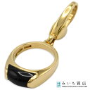 質屋 BVLGARI ブルガリ トロンケット チャーム 750 K18 約3.2g オニキス ゴールド アクセサリー K43 みいち質店