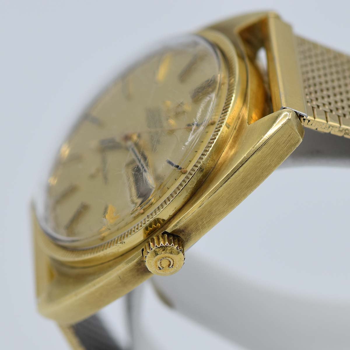 質屋 腕時計 稼働 OMEGA オメガ コンステレーション 168.029 Cal.751 自動巻き ゴールド色文字盤 ベルト社 miichi78-10004351 みいち質店 サンプル画像2