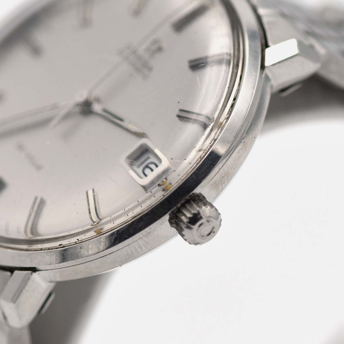 質屋 腕時計 稼働 OMEGA オメガ DE VILLE デビル 166033-TOOL 106 AT 自動巻き シルバー色文字盤 H5575 みいち質店