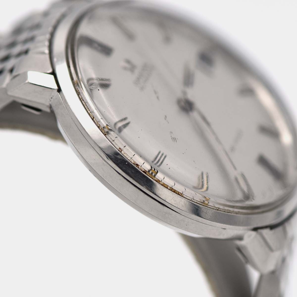 質屋 腕時計 稼働 OMEGA オメガ DE VILLE デビル 166033-TOOL 106 AT 自動巻き シルバー色文字盤 H5575 みいち質店