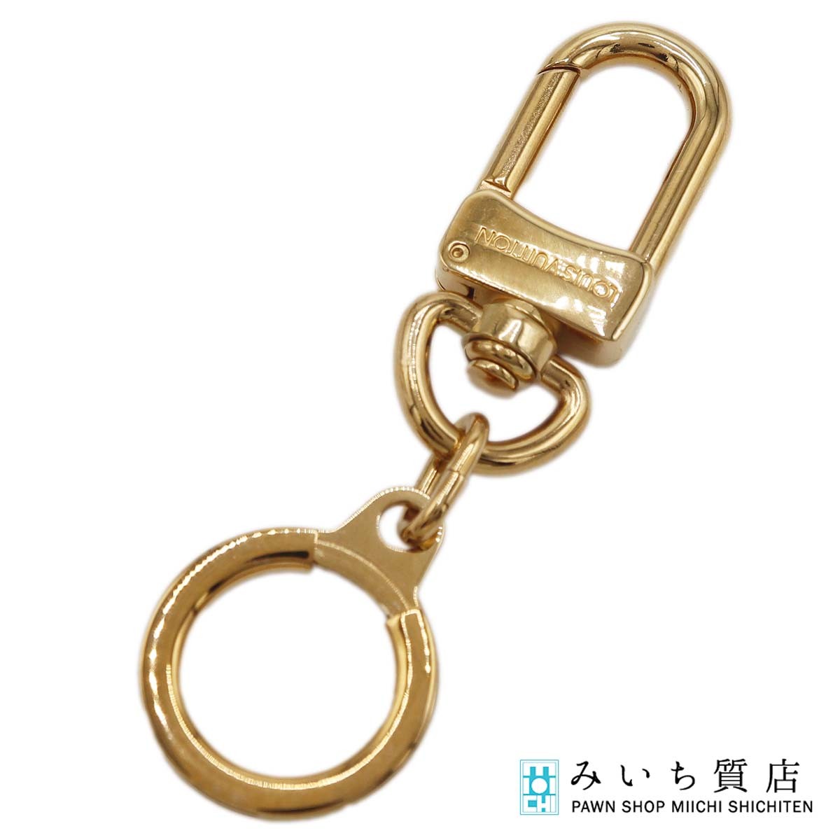 Rakuten - 質屋 LOUIS VUITTON LV ルイヴィトン キーホルダー M62694 アノクレ ゴールドカラー H23333 みいち質店