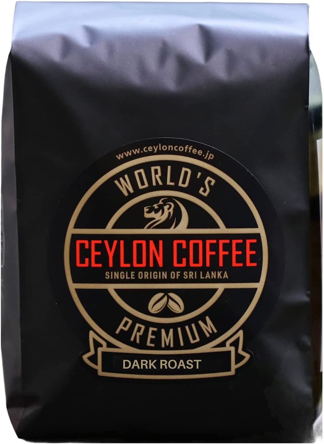 CEYLON COFFEE セイロンコーヒー (深煎りコーヒー 豆 Dark Roast 200g)