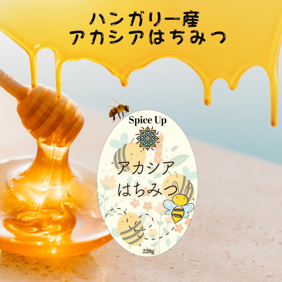 アカシアはちみつ チューブボトル 220gハンガリー産 ＆有機JASセイロンシナモン110g スリランカ産 【セット商品】 miinternational-10000081 MIインターナショナル サンプル画像3