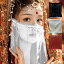 フェイスベール マスク ダンス衣装 黒子 和風 時代劇 民族衣装 仮装 コスプレ ベール ベリーダンス オ..