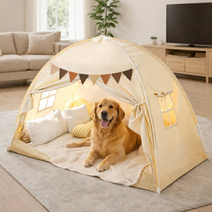 樂天商城 - ペットハウス 犬 ベット 室内用 ドーム型 キッズテント プレゼント 折りたたみ おしゃれ 室内 シンプル 北欧 無地 女の子 男の子 プリンセス お城 子供 テント ハウス テントハウス 子ども おもちゃ プレイハウス 秘密基地 誕生日 ミカドレス 20c2-mcv