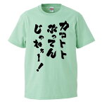 おもしろtシャツ みかん箱 カマトトぶってんじゃねぇ！ ギフト プレゼント 面白 メンズ 半袖 無地 漢字 雑貨 名言 パロディ