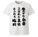 おもしろtシャツ みかん箱 豊かな教養こぼれる美貌あふれる脂肪 【ギフト プレゼント 面白いtシャツ メンズ 半袖 文字Tシャツ 漢字 雑貨 名言 パロディ お...