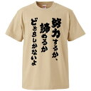 おもしろtシャツ みかん箱 努力するか、諦めるかどちらしかないよ 【ギフト プレゼント 面白いtシャツ メンズ 半袖 文字Tシャツ 漢字 雑貨 名言 パロディ ...