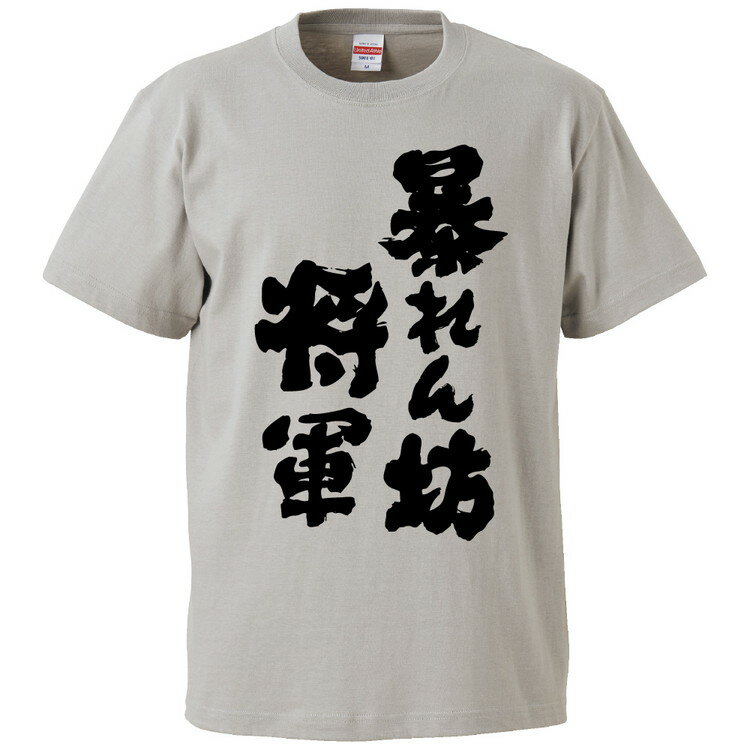 おもしろTシャツ 暴れん坊将軍 ギフト プレゼント 面白 メンズ 半袖 無地 漢字 雑貨 名言 パロディ 文字