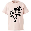 おもしろtシャツ みかん箱 あんたサイコパスだよ 【ギフト プレゼント 面白いtシャツ メンズ 半袖 文字Tシャツ 漢字 雑貨 名言 パロディ おもしろ 全20色 サイズ S M L XL XXL】