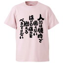 おもしろtシャツ みかん箱 人間は焼肉で癒えないほどの痛みを抱えるべきではない 【ギフト プレゼント 面白いtシャツ メンズ 半袖 文字Tシャツ 漢字 雑貨 名...
