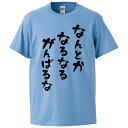 おもしろtシャツ みかん箱 なんとかなるなるがんばるな 【ギフト プレゼント 面白いtシャツ メンズ 半袖 文字Tシャツ 漢字 雑貨 名言 パロディ おもしろ 全20色 サイズ S M L XL XXL】