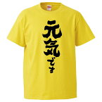 おもしろtシャツ みかん箱 元気です 【ギフト プレゼント 面白いtシャツ メンズ 半袖 文字Tシャツ 漢字 雑貨 名言 パロディ おもしろ 全20色 サイズ S M L XL XXL】