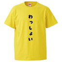 おもしろtシャツ みかん箱 わっしょい 【ギフト プレゼント 面白いtシャツ メンズ 半袖 文字Tシャツ 漢字 雑貨 名言 パロディ おもしろ 全20色 サイズ S M L XL XXL】