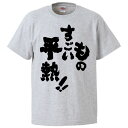 おもしろtシャツ みかん箱 ものすごい平熱 【ギフト プレゼント 面白いtシャツ メンズ 半袖 文字Tシャツ 漢字 雑貨 名言 パロディ おもしろ 全20色 サ...