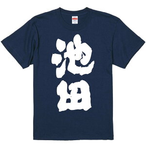 おもしろTシャツ みかん箱 【池田】 濃色 綿生地 半袖 メンズ レディース 男女兼用 名言 語録