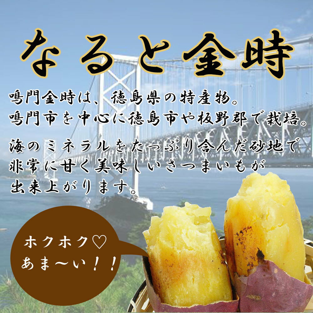 鳴門金時 食べきりサイズ S〜2Sサイズ 徳島県産 なると金時 金時芋 さつまいも 2kg 2023年 新物 送料無料 3