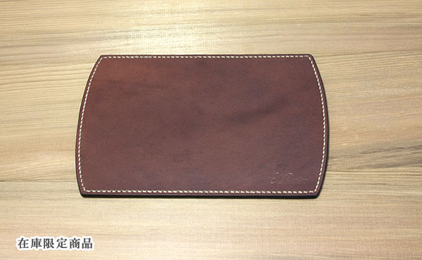 【在庫限り】栃木レザー レザーマウスパッド 在庫限定アイテム 人気のチョコとレッド クラフト【ゆうパケット対応】送料無料