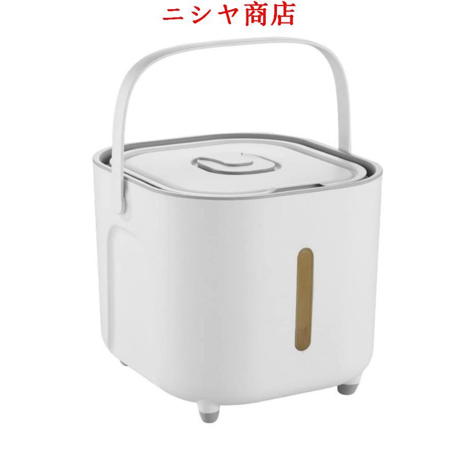 自動 保存容器 米びつ 自動真空キャニスター 密閉容器 10kg おしゃれ 20kg 大容量 真空キャニスター 鮮..