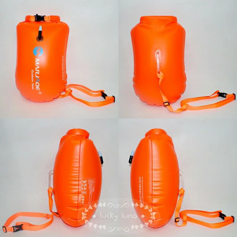 浮き輪 20L スイムブイ 防水 インフレータブルバッグ 防水バック 台風 津波 水害時の貴重品入れ 水着 ラッシュガード 夏対策 海 旅行 mikasa1021-10003413 三笠 楽天市場店 サンプル画像2