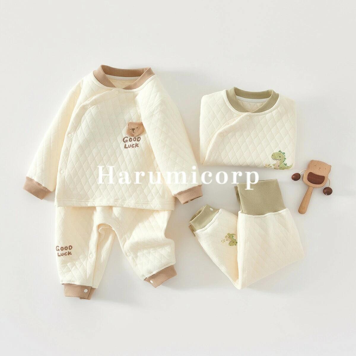 儿童套装 - ベビー パジャマ 長袖 キッズ 男の子 女の子 上下セット 綿100％ コットン 子供パジャマ 長袖パジャマ 新生児 赤ちゃん こども 子供服 6