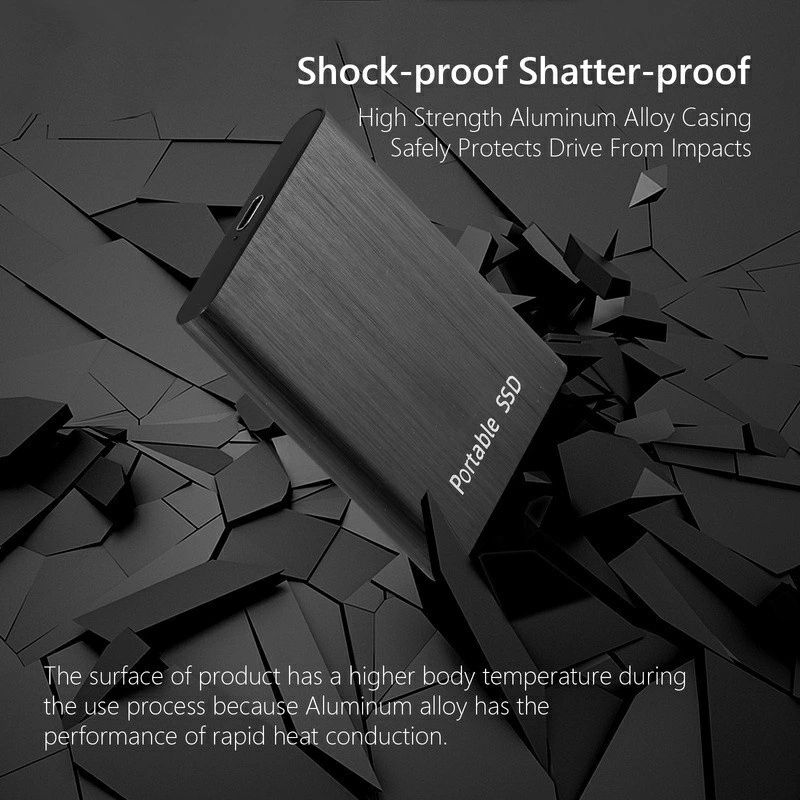 SSD 1TB ���� �ݡ����֥�SSD ���դ��ϡ��ɥǥ��� USB-A/USB-Cξ�б� 500GB Ķ�����ݡ����֥� �ϡ��ɥǥ����� 2TB USB3.1 Type-C �б� ���ޥ۸ߴ��� �Ѿ׷�