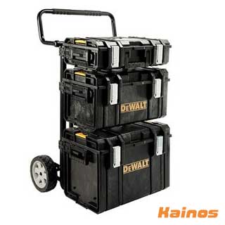 【廃番】DEWALT Tough System SET システム収納BOX 【1-70-300】 (dewalt デウォルト 送料無料 キャリア セット パーツケース ツールケース ツールボックス 作業箱)