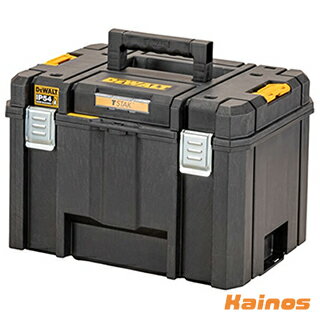 DEWALT ティースタック2.0 (DWST17806後継品) ラージボックス 【DWST83346-1】 (デウォルト ティースタック TSTAK ツールボックス 工具箱 現場 作業 小分け 収納 収納BOX 持ち運び 運搬 DIY)