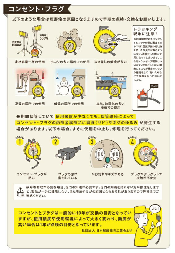 ハタヤ サンデーレインボー ミニ ブラック 10ｍ Ss 10b コードリール 延長コード Hataya 作業 売れ筋がひ新作 イベント