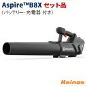 【Husqvarnaステッカープレゼント】 ハスクバーナ(Husqvarna) Aspire B8X ブロワー セット品 (充電器P4A18-C70 + バッテ...