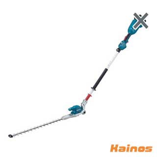 マキタ(makita) 充電式ポールヘッジトリマ 500mm 2グリップ 偏角拝み刃 本体のみ 【MUN500WDZ】 (充電式 生垣 剪定 軽量 女性 園芸 造園 ガーデニング ヘッジトリマ)