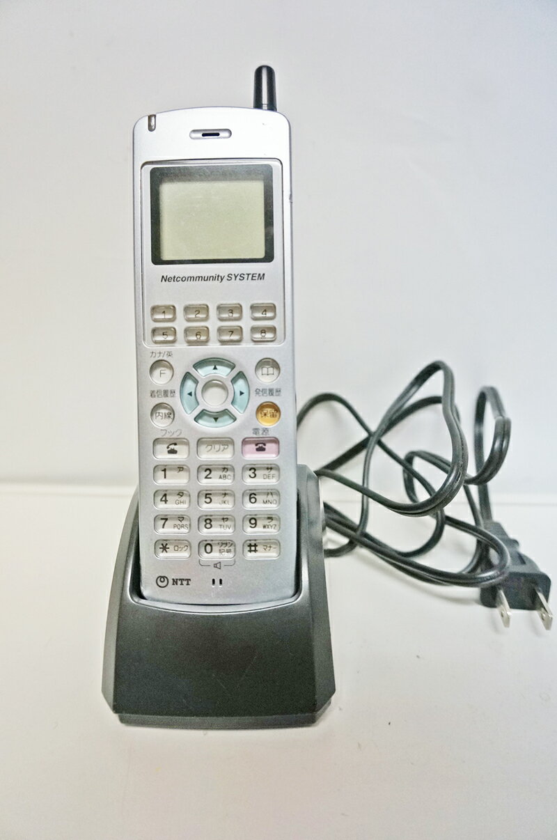 【中古】本体に傷あり NTT αGX 後期 デジタルコードレスセット 　ビジネスホン、別売のGX-DCL-S(1)CS-(..