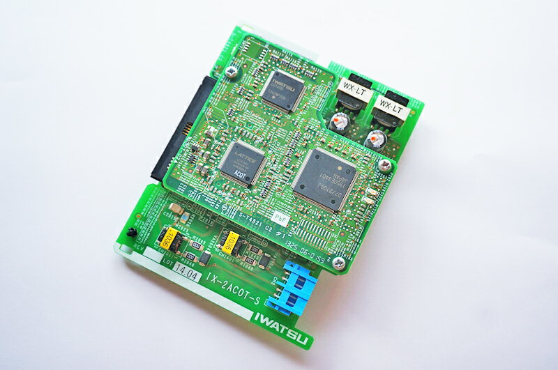 【中古】岩崎通信機 IWATSU REVANCIO レバンシオ 2局線アナログユニット 2アナログ外線ユニット IX-2ACOT-S