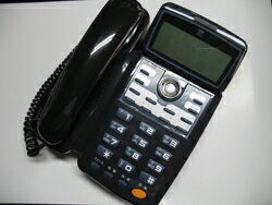【中古】【示名状修正有り・日焼け有】SAXA(サクサ) Actys(XT300) 8ボタン標準電話機 黒 ビジネスホン、バックライト点灯不可 LD500(K)