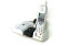 【中古】SAXA(サクサ) PLATIA(PT1000) シングルゾーンBluetoothコードレス電話機 白 HM700・UT700使用可能、8ボタンタイプコードレス、本体・アンテナ・充電器のセット品 WS700（W) BT700（W)