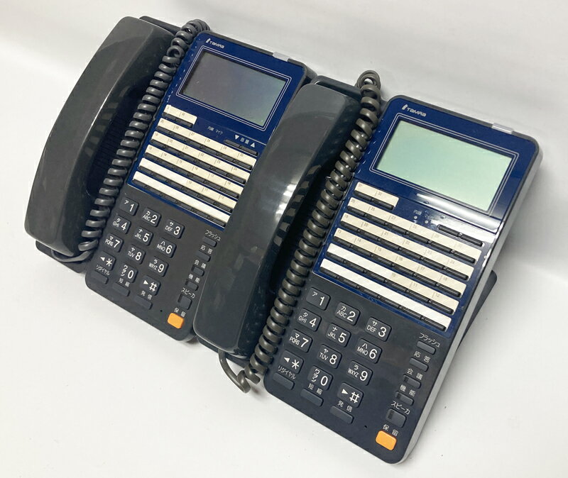Rakuten - 【中古】【2台セット品】TAMRA タムラ　TD200(W)：32ボタンカナ標準電話機(白)日焼け/取れない汚れございます。※未試験の為特価品となります。