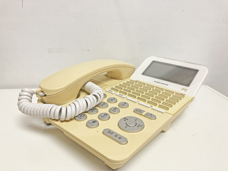 Rakuten - 【中古】黄ばみがあるため特価品NAKAYO(ナカヨ) Siシリーズ36ボタン標準電話機 白ビジネスホン、標準タイプの電話機 NYC-36Si-SDW動作確認済み。