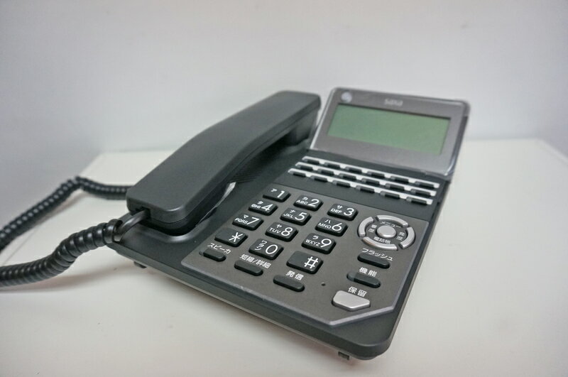 【新品】SAXA（サクサ）製 PLATIA3 TD1010(K) 18ボタン多機能電話機　ビジネスホン　業務用電話機　 黒 発注商品の為ご注文後のキャンセル、返品、交換は出来ません。※ 代引き不可