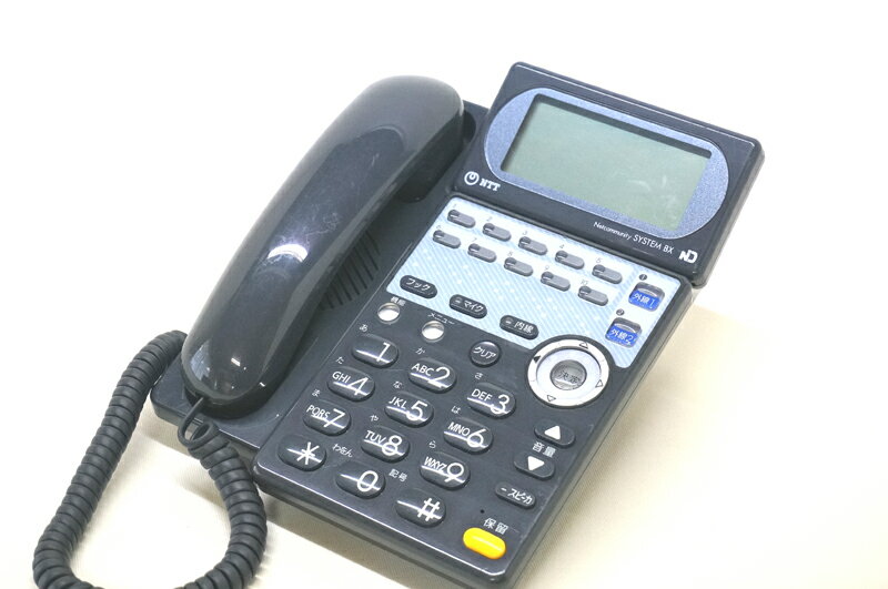 【中古】NTT BX 標準電話機 黒 標準タイプの電話機 BX-STEL-(1)(K)