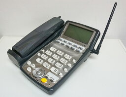 【中古】NTT BX2 カールコードレス電話機 黒 無線タイプの受話器なので席から少し離れて通話可能 BX2-CCLTEL-(1)(B)