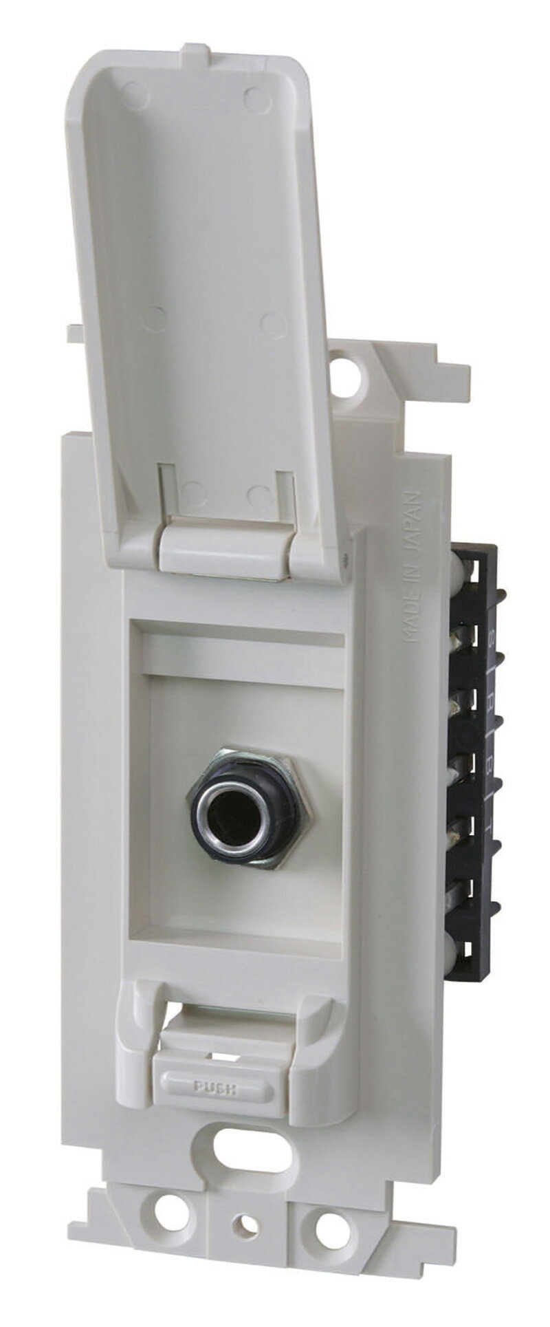 樂天商城 - 【新品】【UNI-PEX】 JP-101F マイク用コネクター 構内放送 音響設備※カバープレート別売