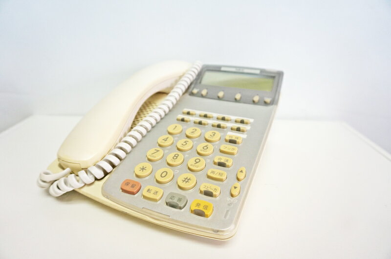 【中古】NEC DTR-8K-1D(WHT)　TEL　 NEC 8ボタン漢字標準電話機(白)　AspireS、AspireM対応　※動作確認済み。